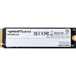 Накопичувач SSD Patriot m.2 NVMe 2TB VP4300 Lite M.2 2280 PCIe 4.0 x4 (VP4300L2TBM28H) - мініатюра 3