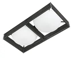 Люстра потолочная деревянная Brille E27 60W BK (BKL-333C/6)