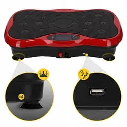 Віброплатформа для тренувань 4FIZJO Ultra+ з пультом та еспандерами 4FJ0593 (P-5905973401531) - мініатюра 14