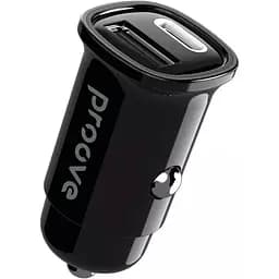 Автомобильное зарядное устройство Proove Flash USB-C to USB-А 30W Black (CCFL30111201) [131660]