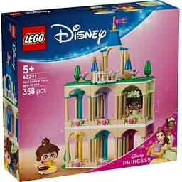 Конструктор LEGO Disney Princess Минипринцессы Бель и Тиана с замком 358 деталей (43291)