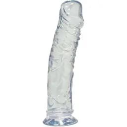 Фалоімітатор Crystal Clear Medium Dong 19.5 см прозорий