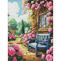 Набір з алмазною мозаїкою Ideyka Квітковий сад AMO8140 Різнокольоровий