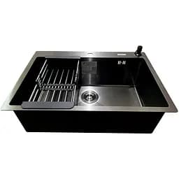 Кухонна мийка Romzha Arta U-650S Max BL - мініатюра 4