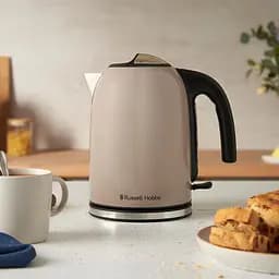 Russell Hobbs Електрочайник Russell Hobbs, 1.7 л, метал, мокко - мініатюра 9