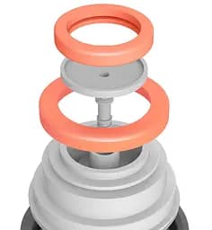 Термос Viomi Stainless Vacuum Cup 1500 ml Black - мініатюра 2