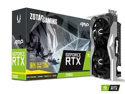 Відеокарта GeForce RTX 2060 6GB Zotac AMP (ZT-T20600D-10M) Б/В - мініатюра 2