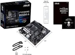 Материнська плата ASUS PRIME B550M-A (Prime B550M-A) (Socket AM4, AMD B550, Micro-ATX) - мініатюра 5
