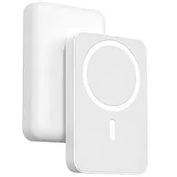 Павербанк Remax RPP-65 / 10000 мАг / до 20 Вт / USB-C + MagSafe / PD+QC / Білий