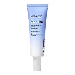 Сонцезахисний зволожуючий крем для обличчя Hyaluronic Acid Aqua Mooltox AIR FIT Sun Cream SPF 50+ MEDI-PEEL 50 мл