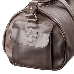 Шкіряна дорожня сумка GRANDE PELLE 55х31х24 см sum0012559 - мініатюра 3