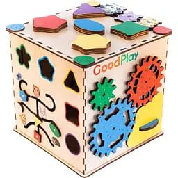Бизикубик GoodPlay Творческий 25х25х25 см (K104)
