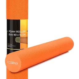 Масажний ролик Cornix EVA+ 90 x 15 см (валик, ролер) XR-0312 Orange