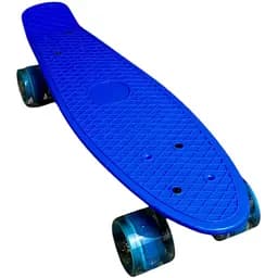 Скейт Пенні Борд A-Toys Penny Board Maraton зі світловими колесами з декою 55 см синій