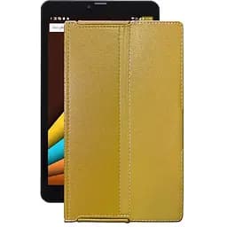 Чехол StatusCASE из экокожи для планшета Sigma X-style Tab A81 Золотой