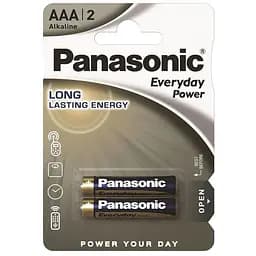 Батарейка Panasonic AAA LR03 Everyday Power * 2 (LR03REE/2BR)