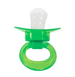 Пустышка силиконовая Курносики, ортодонтическая, от 12 мес., зеленый (7039 12+зел)