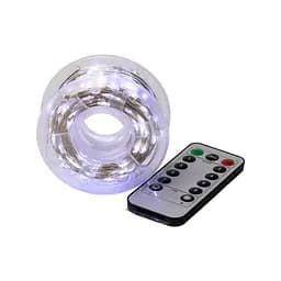 Гірлянда Роса нитка 500 LED довжина 50 м з пультом від мережі, білий GarlandoPro 500L50MWW - мініатюра 22