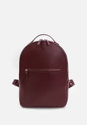 Кожаный рюкзак Groove M бордовый