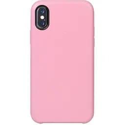 Чехол-накладка Toto Leather Case Apple iPhone X/XS Pink