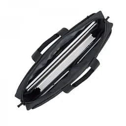 Сумка для ноутбука 17.3 дюйма Rivacase 8355 Black - мініатюра 2