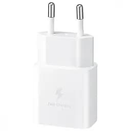 Зарядний пристрій Samsung 15W Power Adapter Type-C White (EP-T1510XW) - мініатюра 2