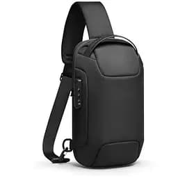 Рюкзак Mark Ryden на одне плече Mini Odyssey MR7116 з кодовим замком та USB-портом Чорний