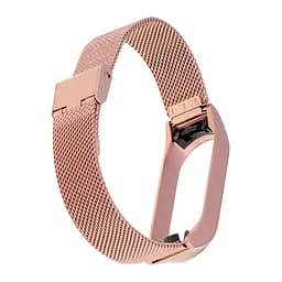 Ремінець Міланська Петля Mi Band 5/6 Rose Pink - мініатюра 2