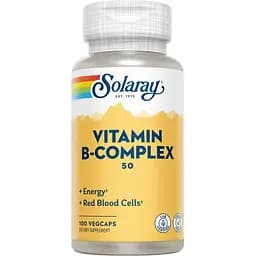 Вітаміни Solaray Vitamin B-Complex 50 50 мг 100 капсул