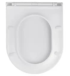 Унітаз підвісний безобідковий Kroner Armada WHI513636 RIMLESS з сидінням Slim Duroplast / Soft-close / Quick relase (KA513636WHIR) (CV029610) - мініатюра 11