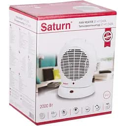Тепловентилятор Saturn ST-HT1245K White [147248] - мініатюра 4