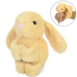 Браслет, 23 см, зайчик, 15 см, плюш (в ассортименте)