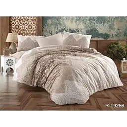 Комплект постільної білизни TAG Tekstil з компаньйоном 2-спальний 000210674 (R-T9256)