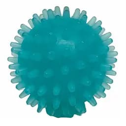 Игрушка для собак Fox Мяч с шипами, с ароматом ванили, 7,5 см, синяя