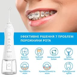Іригатор Pecham Travel PC-1581 White - мініатюра 2