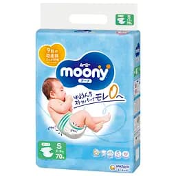 Підгузки Moony S (4-8) кг 70 шт.