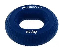 Еспандер кістьовий PowerPlay силіконовий PP-4333 Hand Grip Light 15 кг Синій (PP_4333_Blue_15kg) - мініатюра 2