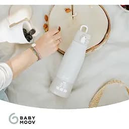 Термос підігрівач для сумішей Babymoov Moov & Feed бездротовий бежевий - мініатюра 6