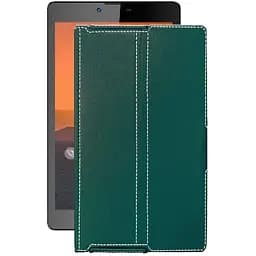 Чохол StatusCASE з екошкіри для планшету Impression ImPad M701 Тм. Бірюзовий