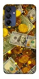 Чохол Demsky Gold and dollars для Samsung Galaxy A15 4G/5G