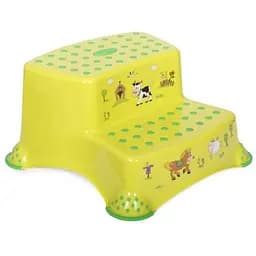 Дитяча сходинка подвійна Lorelli Funny Farm, жовта (20987)