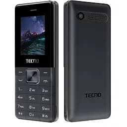 Мобільний телефон Tecno T301 Black (4895180743320) (UA UCRF)