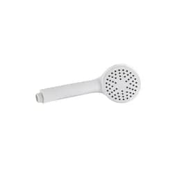 Змішувач для ванни Plamix Kubus-009 EURO SET White (з шлангом, лійкою та кронштейном) (PM0673) - мініатюра 5