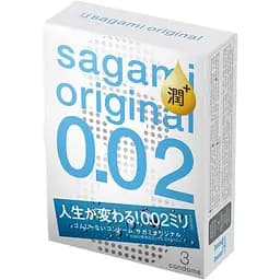 Презервативи Sagami Original 0.02 Extra Lubricated 3 шт.