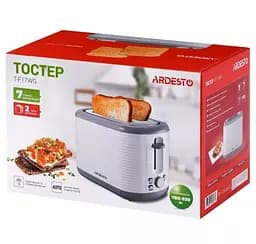 Тостер T-F17WG, White, 930W ARDESTO teh0023516 - мініатюра 4