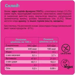 Батончик Fizi Guilty Pleasure Hazelnut + himalayan salt у шоколадній глазурі 45 г - мініатюра 3