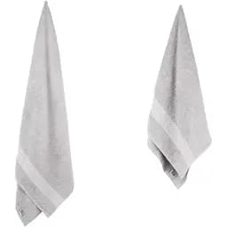 Набір рушників махрових Ardesto Holiday, 140х70/90х50 см, 2 шт., сріблястий (ART2557SV) - мініатюра 7