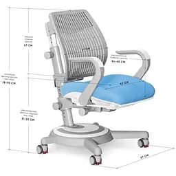 Дитяче крісло Mealux Ergoback BL (Y-1020 BL) - мініатюра 2