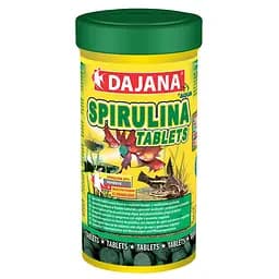 Корм для акваріумних риб зі спіруліною в таблетках Dajana SPIRULINA Tablets 100 мл/50