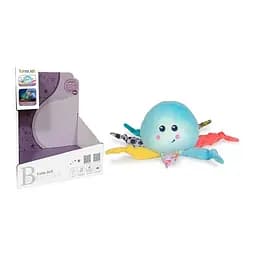 М'яка іграшка-нічник "Восьминіг" Funmuch FM999-35 музика та світло, на батарейці 17х15х16 см